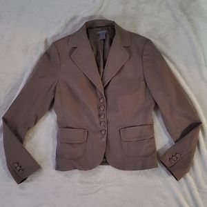BANANA REPUBLIC suede blazer